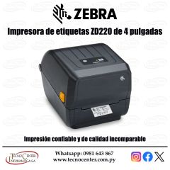 Impresora de etiquetas Zebra ZD220